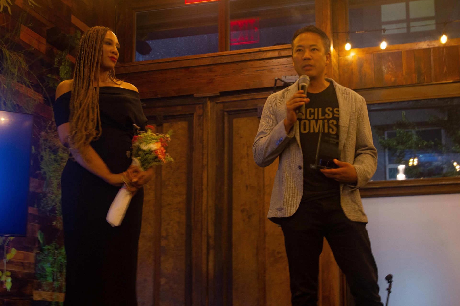 Jim Kwik and Kailee at Summer in the City event
